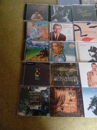 Lote CDs Música Internacional y Nacional