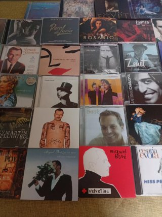 Lote CDs Música Internacional y Nacional