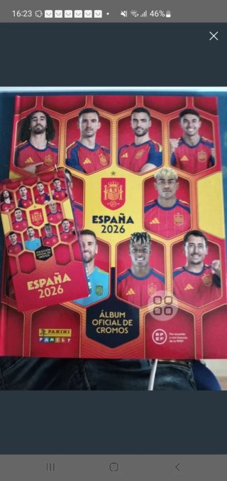 Álbum España 2026 Panini cambio cromos carrefour