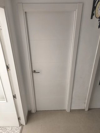 Puertas lacadas blanco interior