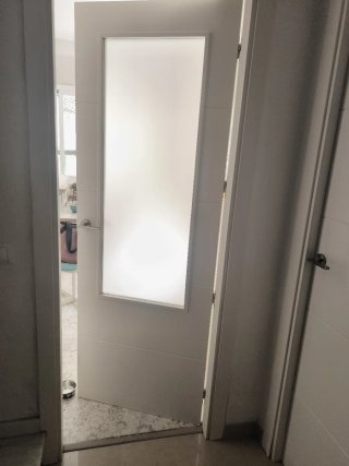 Puertas lacadas blanco interior