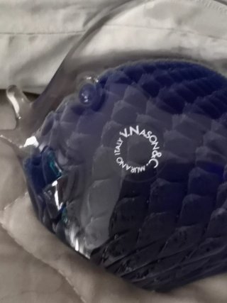 Vetro di Murano Pesce e cane.