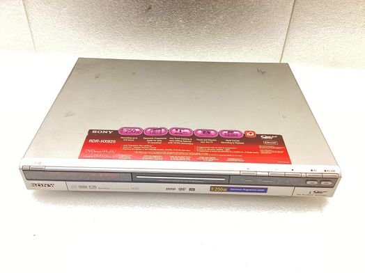 Grabador DVD Sony RDR-HX925