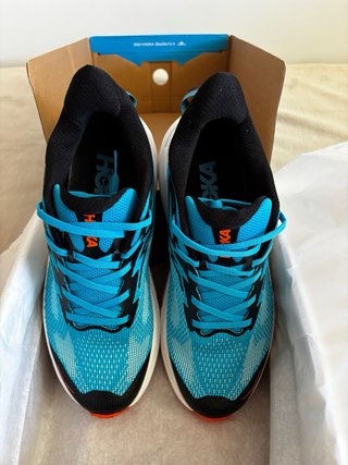 Hoka Challenger 8 Trail Running Azul Turquesa