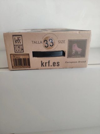 Patines KRF School Rosa Talla 33