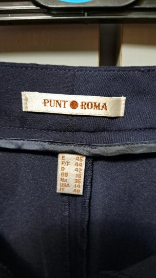 Pantalón largo azul