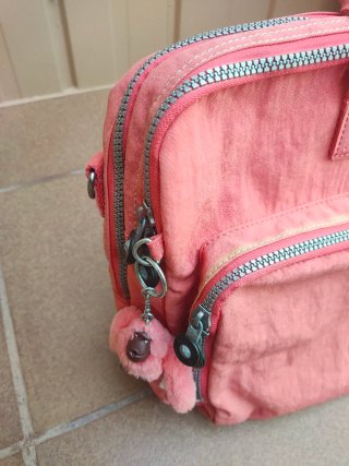 Bolsa de estudios o para ordenador Kipling Rosa