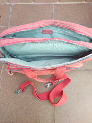 Bolsa de estudios o para ordenador Kipling Rosa