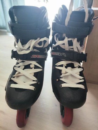 Patines Seba FR1 Negro 4 Ruedas 80mm talla 44