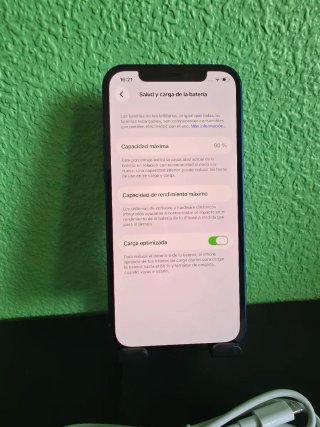 iPhone 12 128GB Azul Impecable+Factura