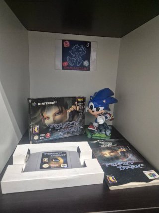 Perfect Dark Nintendo 64 Caja y Cartucho