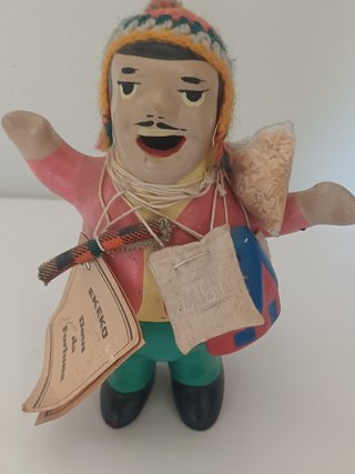 Statua Ekeko Portafortuna Vintage