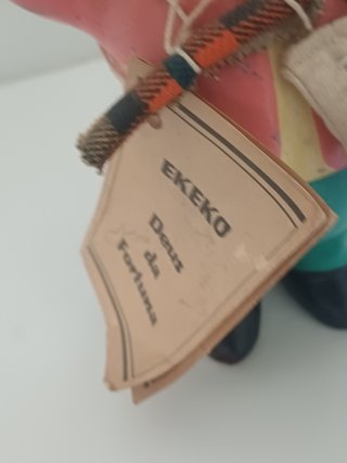 Statua Ekeko Portafortuna Vintage