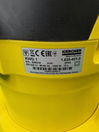 Kärcher KWD1 Aspirador Seco/Húmedo