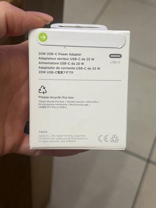 Cavo Carica Apple USB-C 60W 1m