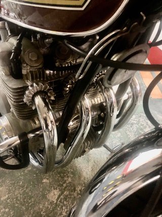 Honda CB 500 Four Marrón