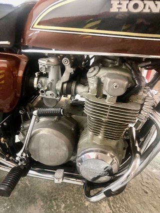 Honda CB 500 Four Marrón