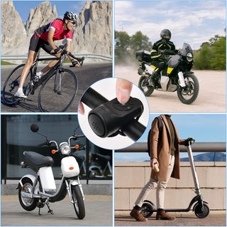 Timbre Bicicleta Eléctrico 120dB Impermeable