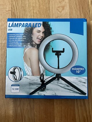Lámpara LED USB con trípode