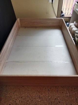 Cama abatible madera, perfecto estado