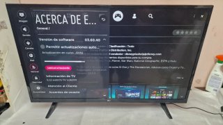 Televisión led LG Smart TV