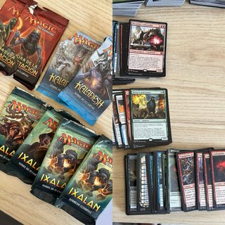 Lote 4 Mazos Magic Planeswalker + 8 sobres
