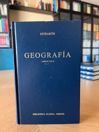 Gredos, Geografía de Estrabón Libros VIII-X