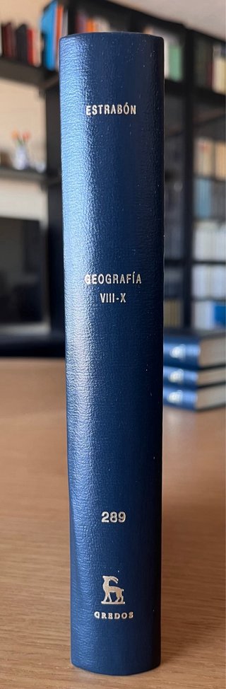 Gredos, Geografía de Estrabón Libros VIII-X