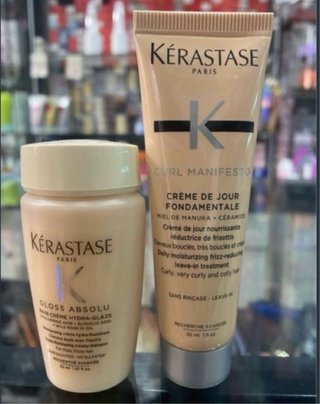 Kit Kérastase Gloss Absolu + Curl Manifesto
