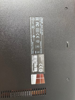 Portátil ASUS K555L Plata/Negro
