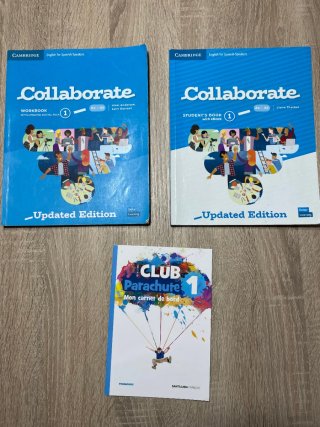 Libros de inglés Collaborate 1ESO