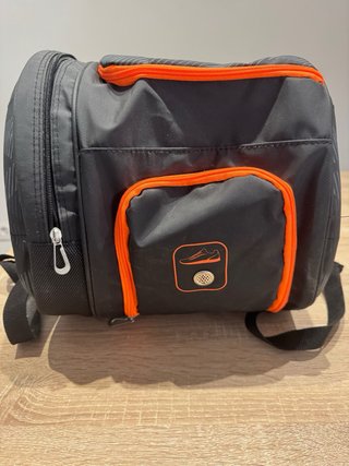 Paletero Bullpadel Negro/Naranja