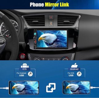 Radio Coche 2 DIN 7” CarPlay Android Auto