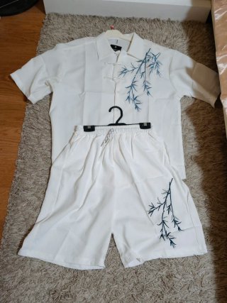 Conjunto Camisa y Pantalón Corto cultura china
