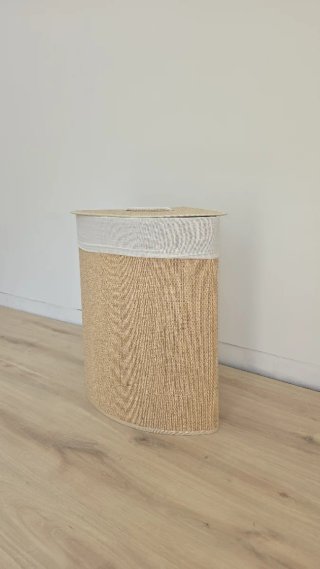 Cesto Ropa Bambú 55L