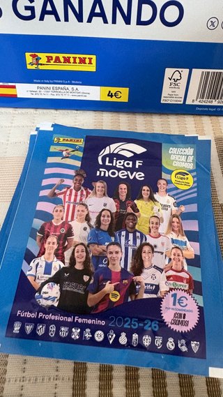 Álbum y Cromos Liga Femenina 2025-26