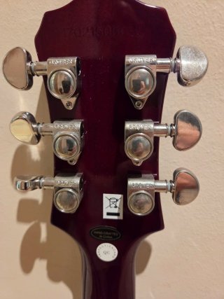 Guitarra Eléctrica Les Paul Dorada