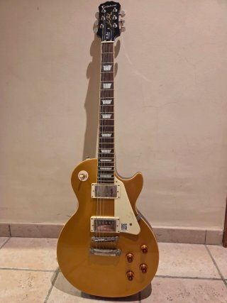 Guitarra Eléctrica Les Paul Dorada