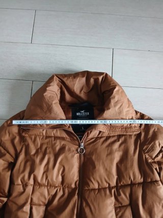 Piumino corto Hollister marrone - Taglia L