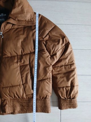 Piumino corto Hollister marrone - Taglia L