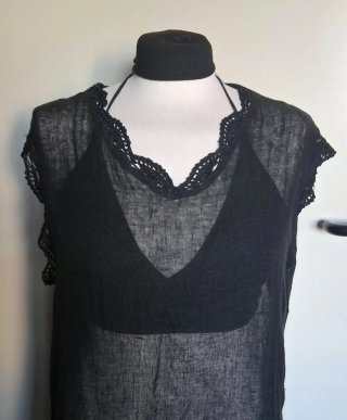 Vestito donna estivo 100% lino