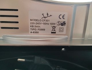Cortafiambres Eléctrico Plateado