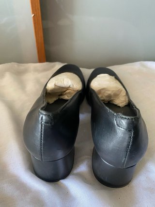 Zapato Salón Negro Piel Talla 36