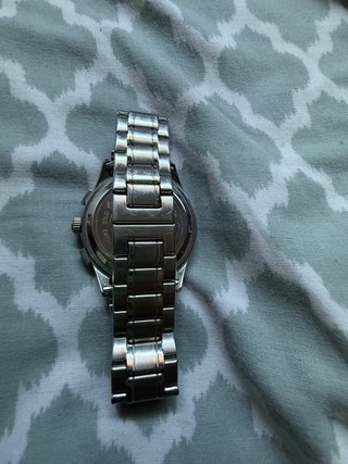 Reloj Emporio Armani Plata y Blanco