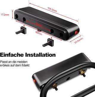 Luz LED Trasera Bicicleta LINGHUANG