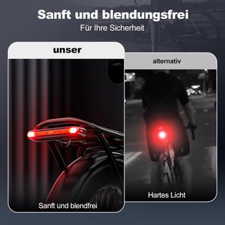Luz LED Trasera Bicicleta LINGHUANG