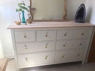 Cómoda Ikea Hemnes Blanca y Madera