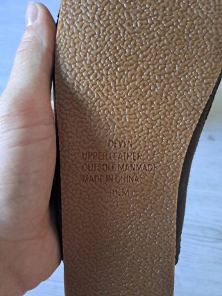 Mules de cuero marrones