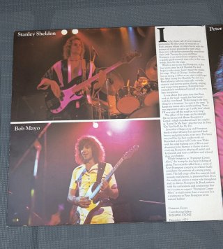 Peter Frampton LP Duplo Ao Vivo de 1976