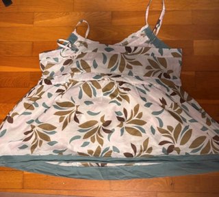 Top estampado floral tirantes Benetton